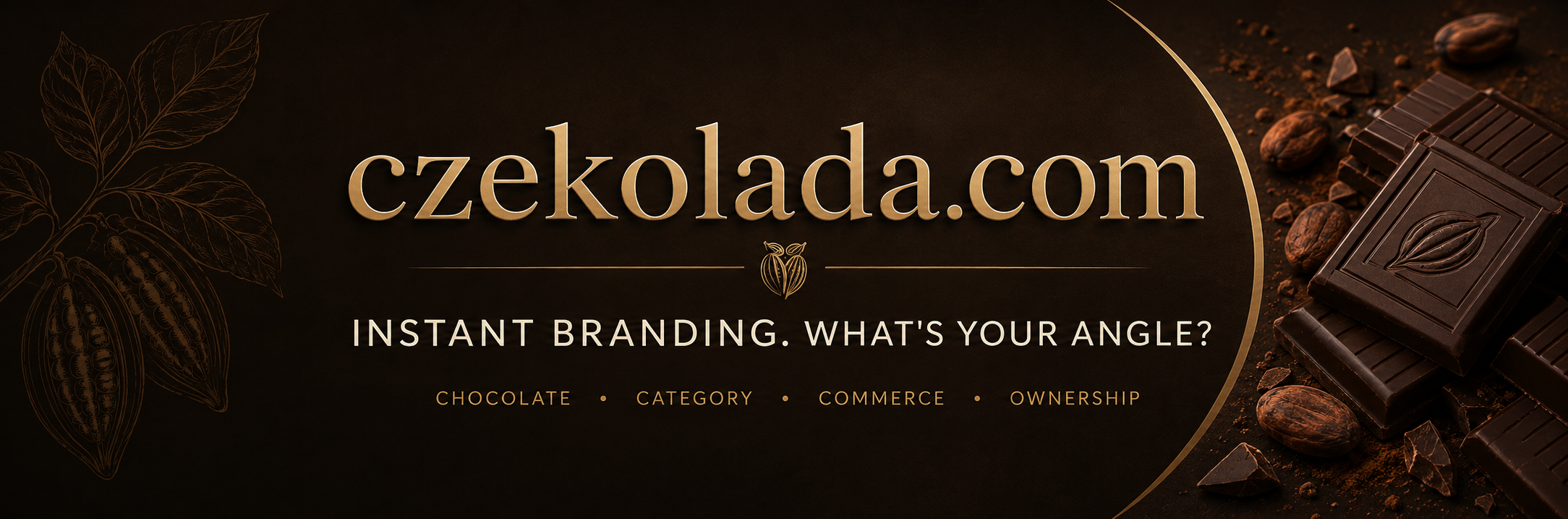 Czekolada.com premium category domain for chocolate brands